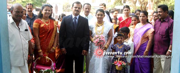 Ajay Stephy Wedding Photo Gallery